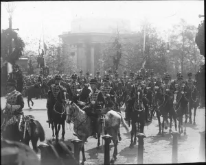 Territorials Prints: Funeral of Edward VII - Territorials (in Procession)