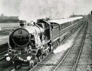 Funeral Prints: Funeral of King George V, Royal Train en route to Windsor
