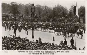 Mourner Prints: Funeral procession of King Edward VII, London