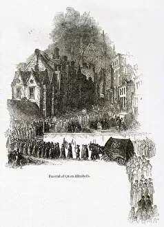 Funeral procession of Queen Elizabeth I