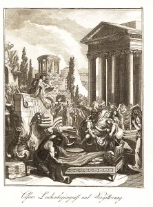 Grief Prints: Funeral rites and apotheosis of Julius Caesar, 44 BC