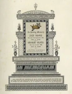 Souvenirs Prints: FUNERAL SOUVENIR