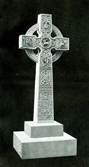 Funerary Collection: Funerary Monument - Celtic Cross