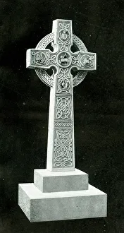 Osborne Prints: Funerary Monument - Celtic Cross