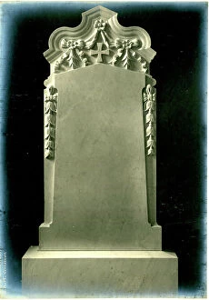 Images Dated 6th September 2017: Funerary Monument - Decorated Headstone