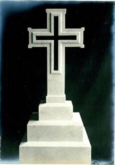 Funerary Collection: Funerary Monument - Plain Cross