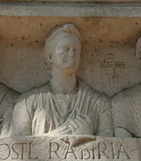 Funerary monument. Tomb of Rabiri. Relief of priestess of I