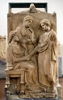 Stela Prints: Funerary Stela