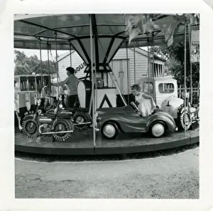Boscombe Prints: Funfair, Boscombe, Dorset