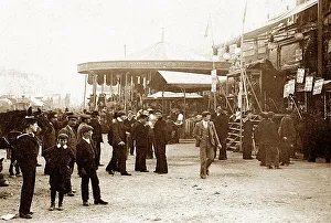 Funfair, Portland early 1900's