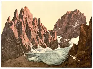 Tyrol Prints: Funffingerspitze and Grohmann, Tyrol, Austro-Hungary