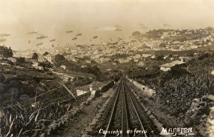 View of the Portuguese island of Madeira