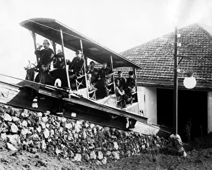 Funicular Prints: Funicular, Mount Vesuvius, Italy