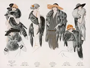 Stoles Prints: Fur Accessories 1922