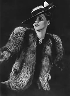 Jackets Prints: Fur coat from Harrods, 1939