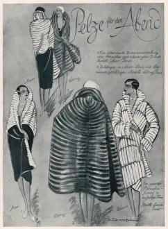 Wraps Prints: FUR COATS