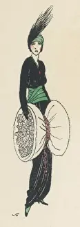 Aigrette Prints: FUR MUFF 1913