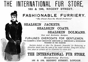 Images Dated 18th April 2004: Fur store