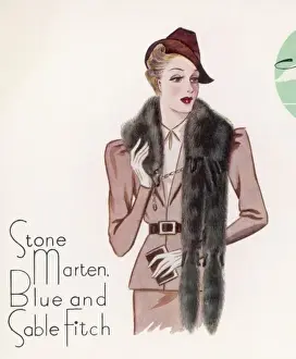 Paws Prints: FUR TIE 1938