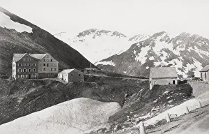 Matterhorn Prints: Furka Hotel and the Matterhorn, Switzerland