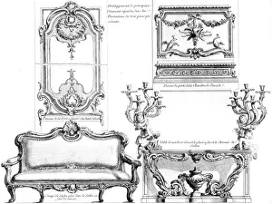 Candle Stick Prints: Furniture & Ornaments