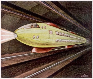 Science Fiction Collection: Future Monorail