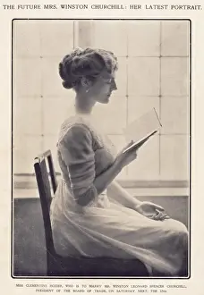 Clementine Prints: The Future Mrs Winston Churchill