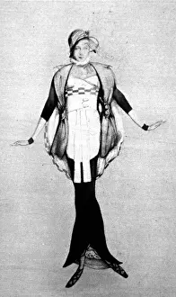Futurist designer dress, 1913