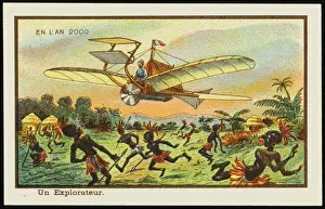 Frightening Prints: Futuristic airborne explorer