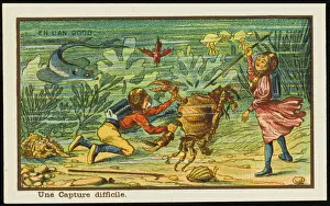 Crabs Prints: Futuristic crab hunting