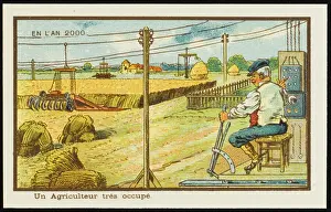 Combine Prints: Futuristic farming