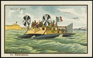 Futuristic hydroplane