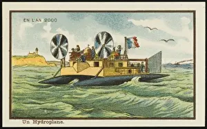 Heroically Prints: Futuristic hydroplane