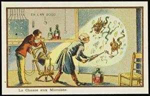 Magnified Prints: Futuristic study of microbes