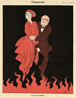 Images Dated 23rd July 2012: G Clemenceau / Gulbransson