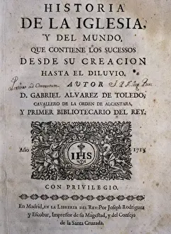 Felipe Prints: Gabriel Alvarez de Toledo (1662-1714). Spanish poet. Histor
