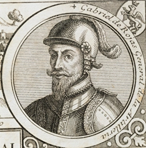 Castillo Gallery: Gabriel de Rojas Cordova. Engraving