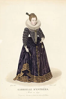 Marchioness Collection: Gabrielle d Estrees, mistress of King Henry