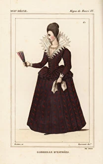 Gabrielle Collection: Gabrielle d Estrees, mistress to King Henry IV of France