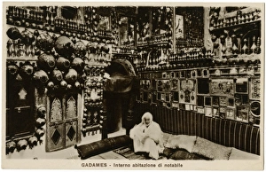 Images Dated 1st July 2016: Gadames, Libya - Interior of a Notable Home