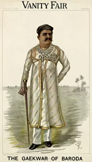 1863 Collection: Gaekwad of Baroda, Vanity Fair, MR