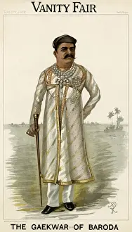 1863 Prints: Gaekwad of Baroda, Vanity Fair, MR