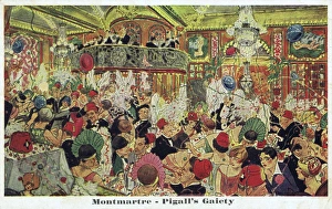 Images Dated 21st November 2013: Gaiety at Pigalles nightclub, Paris, France
