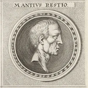 Nuremberg Prints: Gaius Antius Restio, Roman tribune, fl. 68-53 BC