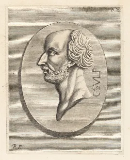 Etienne Picart Prints: Gaius Sulpicius Gallus, Roman general, statesman, orator and ast