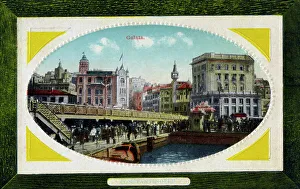 Galata Prints: The Galata Bridge (Galata end) - Istanbul, Turkey