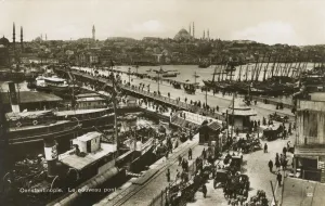 Yeni Prints: Galata Bridge over Golden Horn, Istanbul
