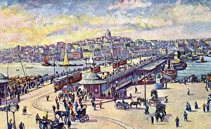 Galata Bridge, Istanbul, Turkey