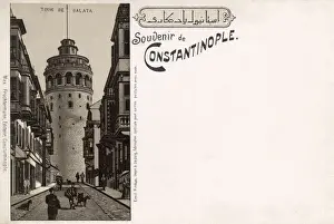 The Galata Tower, Istanbul, Turkey