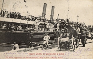 Images Dated 8th June 2011: Galati, Romania - Boat for Sulina